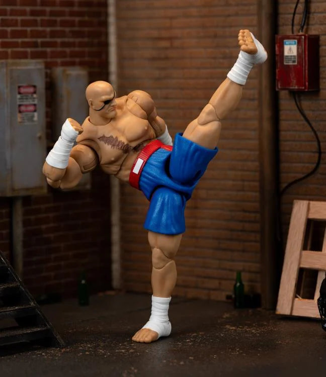 Jada Street Fighter II Sagat 6 Inch Figure (In Stock)