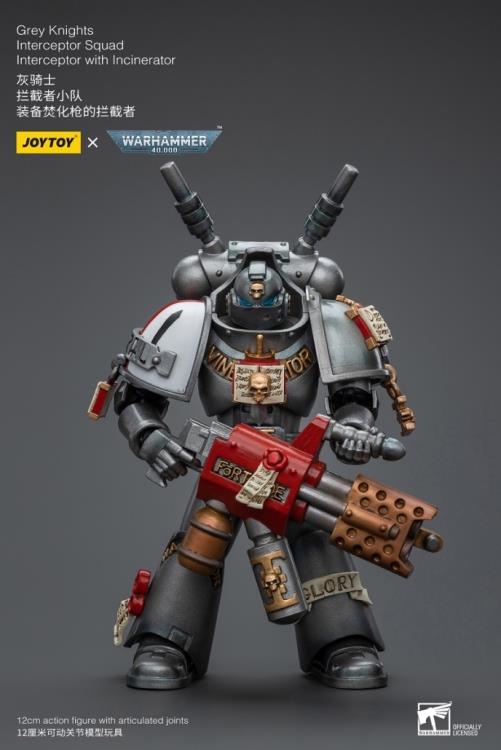 (Pre-Order) Warhammer 40K Grey Knights Interceptor Squad Interceptor with Incinerator