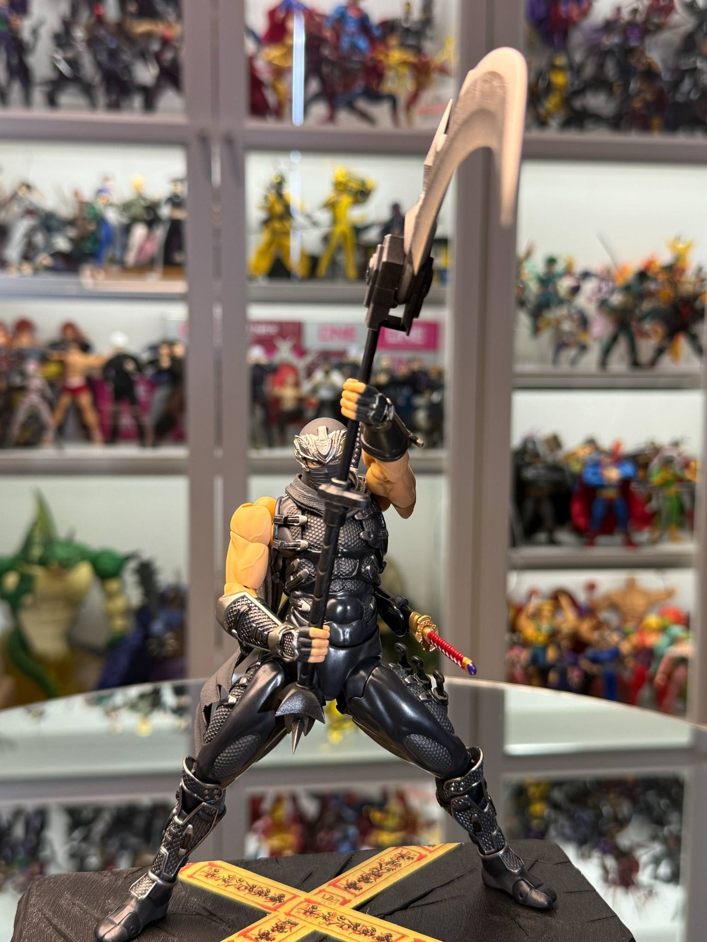 Custom 1/12 Weapons Scythe for Revoltech Ryu Hayabusa