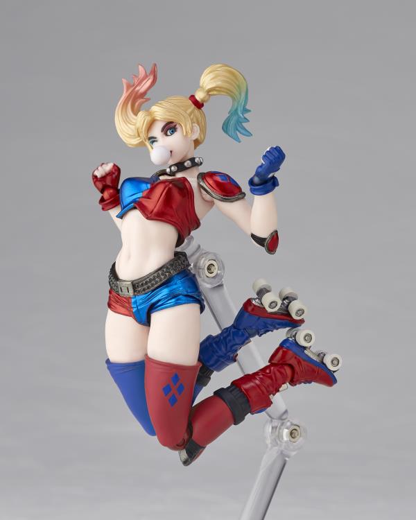 KAIYODO DC Comics Amazing Yamaguchi Revoltech No.015EX Harley Quinn (New Color Ver.) (Reissue) (In Stock)