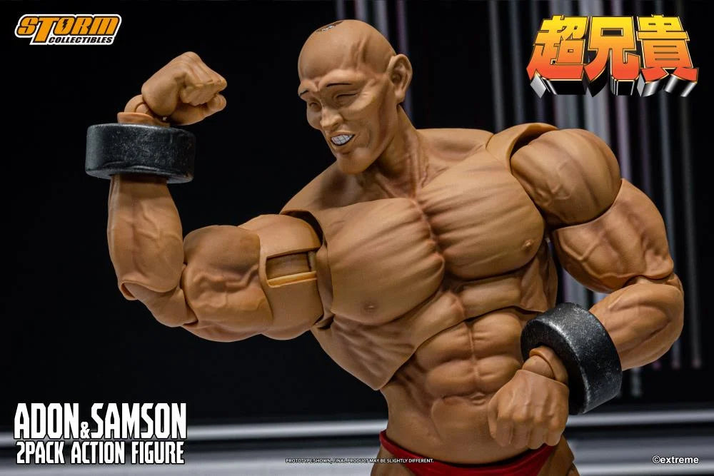 (Pre-Order) Storm Collectibles Chou-Aniki Adon and Samson 1/12 Scale Action Figure Set