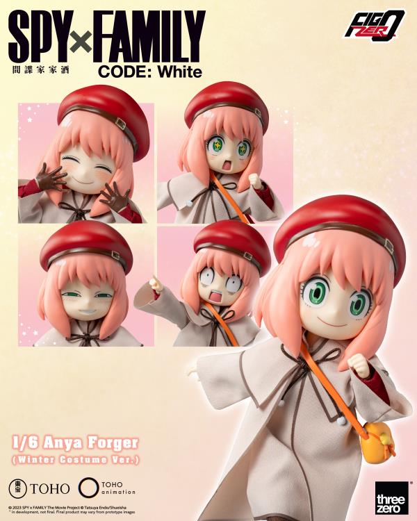 Spy x Family Code: White FigZero Anya Forger (Winter Costume Ver.) 1/6 Scale Figure (In Stock)