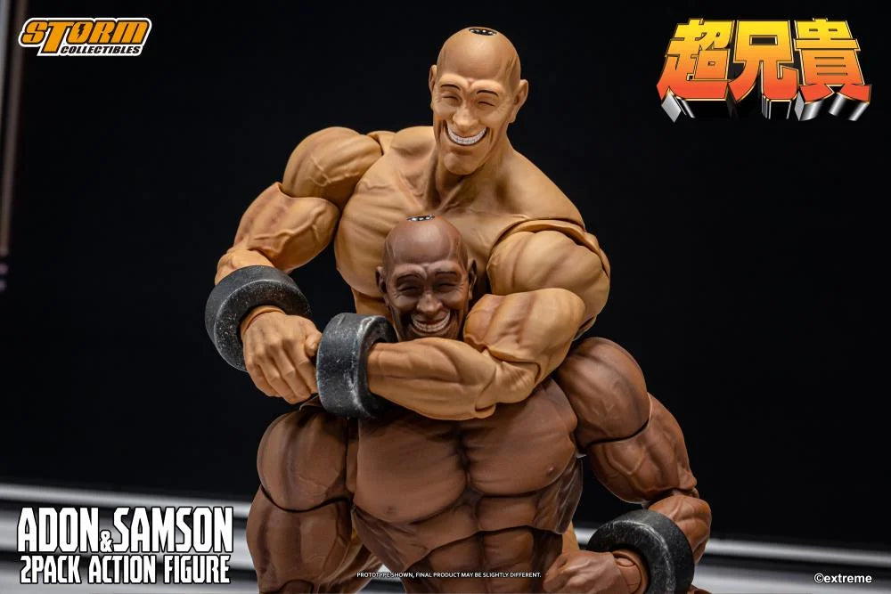 (Pre-Order) Storm Collectibles Chou-Aniki Adon and Samson 1/12 Scale Action Figure Set