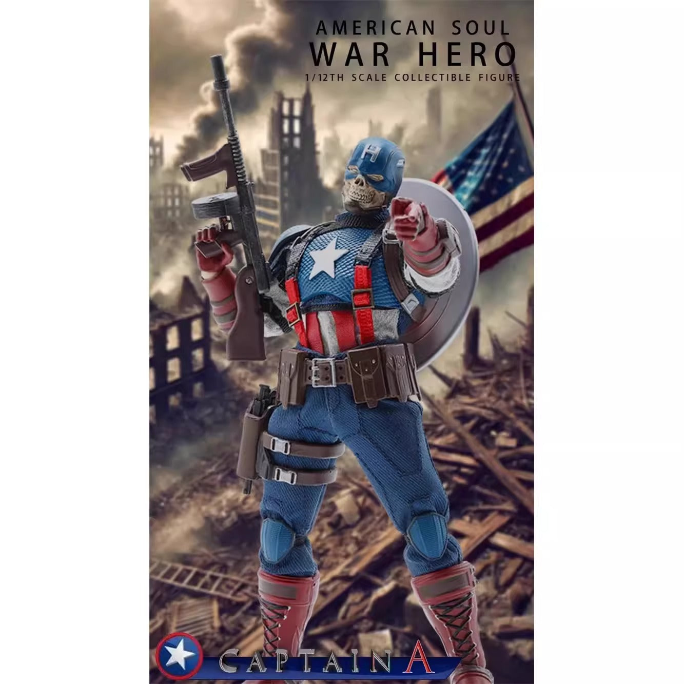 (Pre-Order) Joy Man Toys Studio - Marvel JM003 Captain America