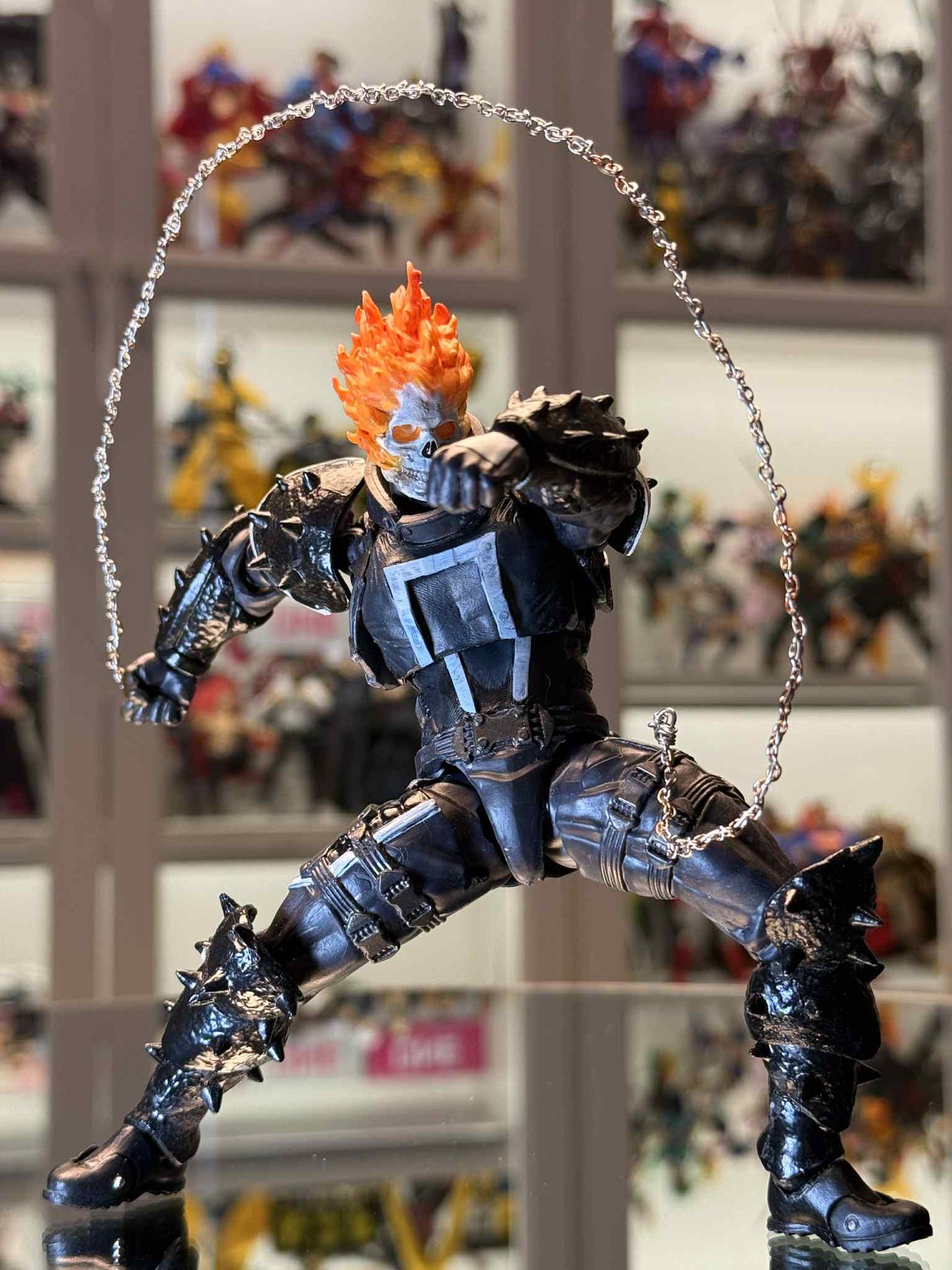 Custom 1/12 Action Figure Revoltech Ghost Rider (Including Figure)