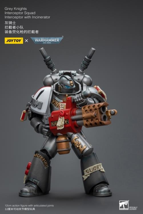 (Pre-Order) Warhammer 40K Grey Knights Interceptor Squad Interceptor with Incinerator