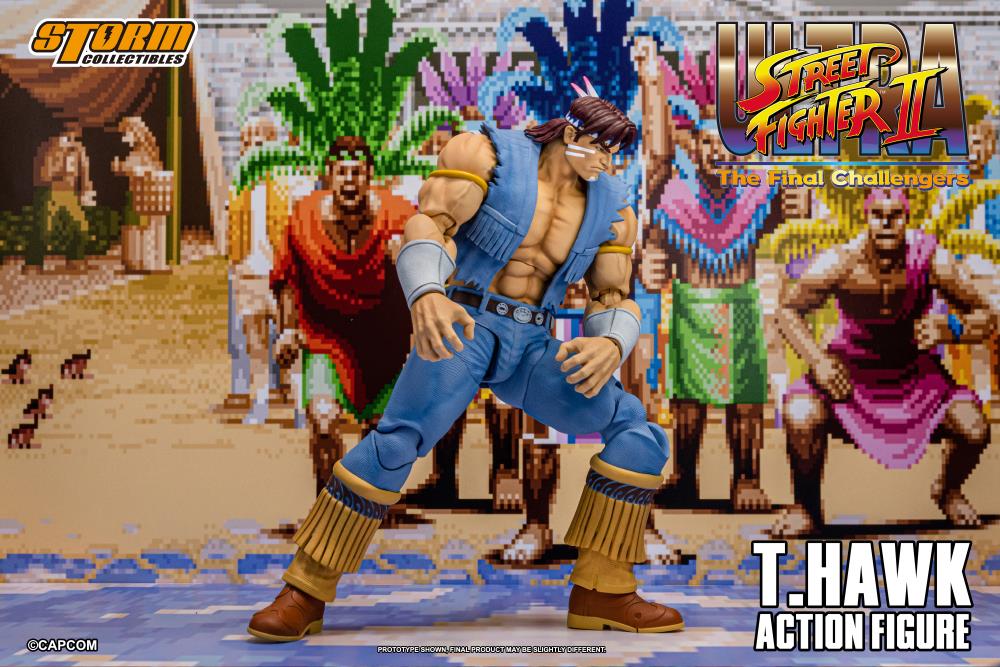 (Pre-Order) Storm Collectibles Ultra Street Fighter II: The Final Challengers T. Hawk 1/12 Scale Action Figure