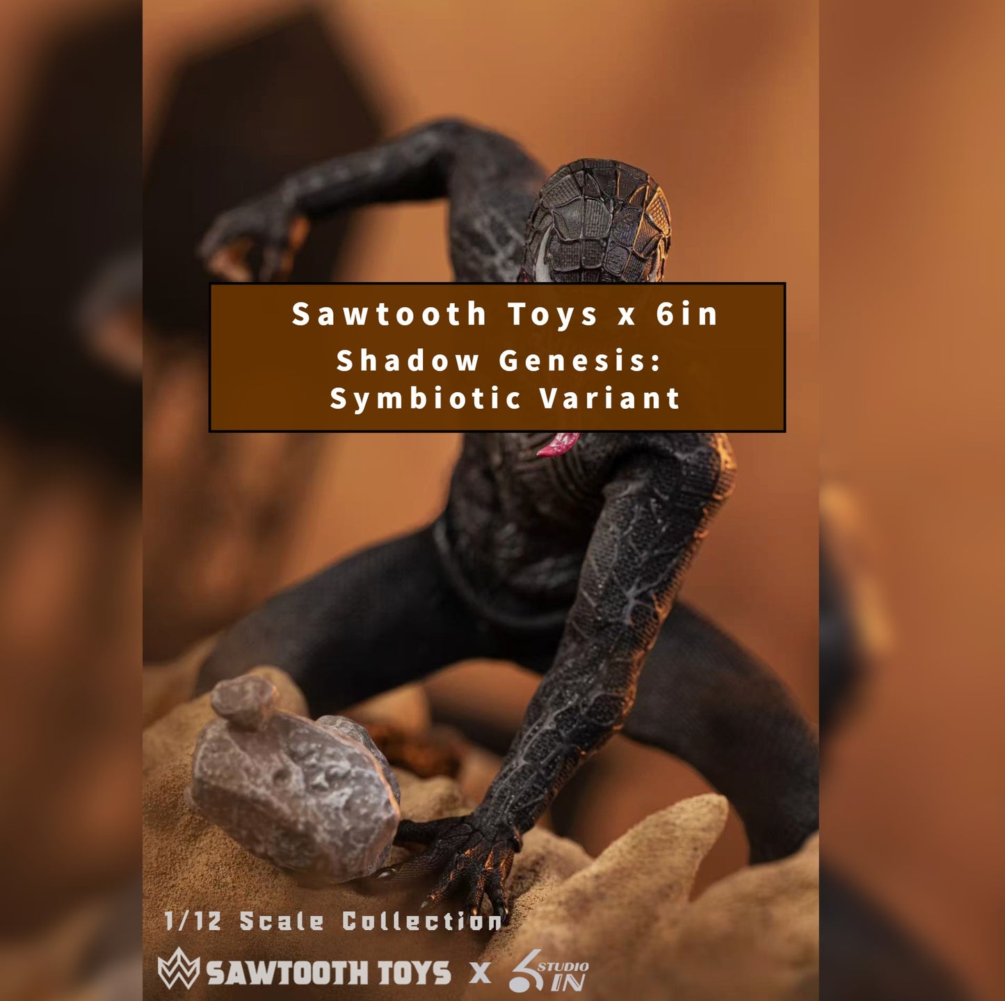 (Pre-Order) Sawtooth Toys x 6in Studio Shadow Genesis: Symbiotic Variant 1/12 action figure