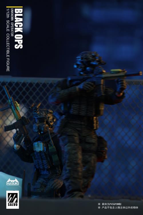 (Pre-Order) HASUKI Black Ops Salvo Series Unknown Operator 1/12 Scale Figure