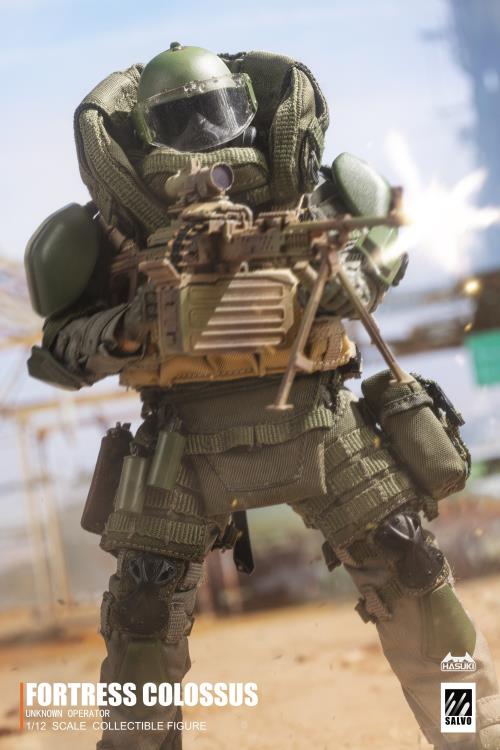 (Pre-Order) HASUKI Black Ops Salvo Series Fortress Colossus 1/12 Scale Figure