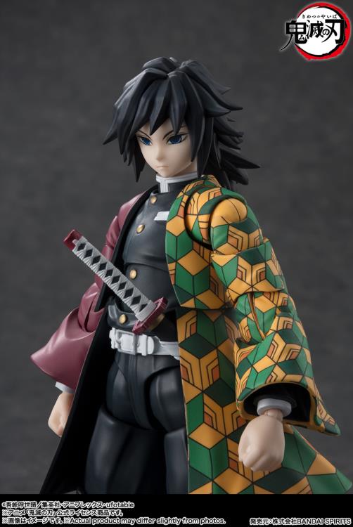 Demon Slayer: Kimetsu no Yaiba S.H.Figuarts Giyu Tomioka Action Figure (In Stock)