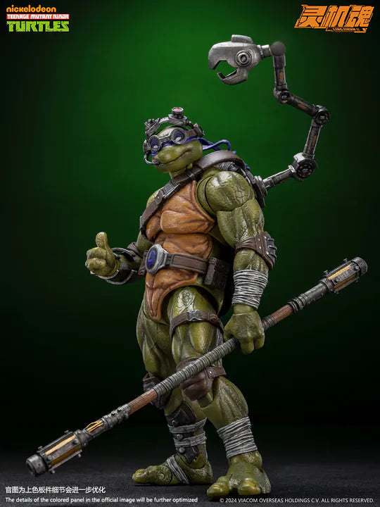 (Pre-Order) LINGJIHUN 1/12 TMNT Donatello Action Figure