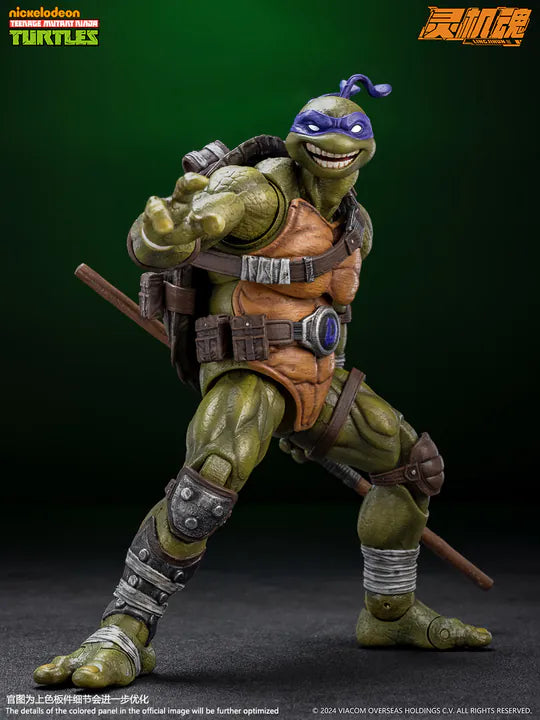 (Pre-Order) LINGJIHUN 1/12 TMNT Donatello Action Figure