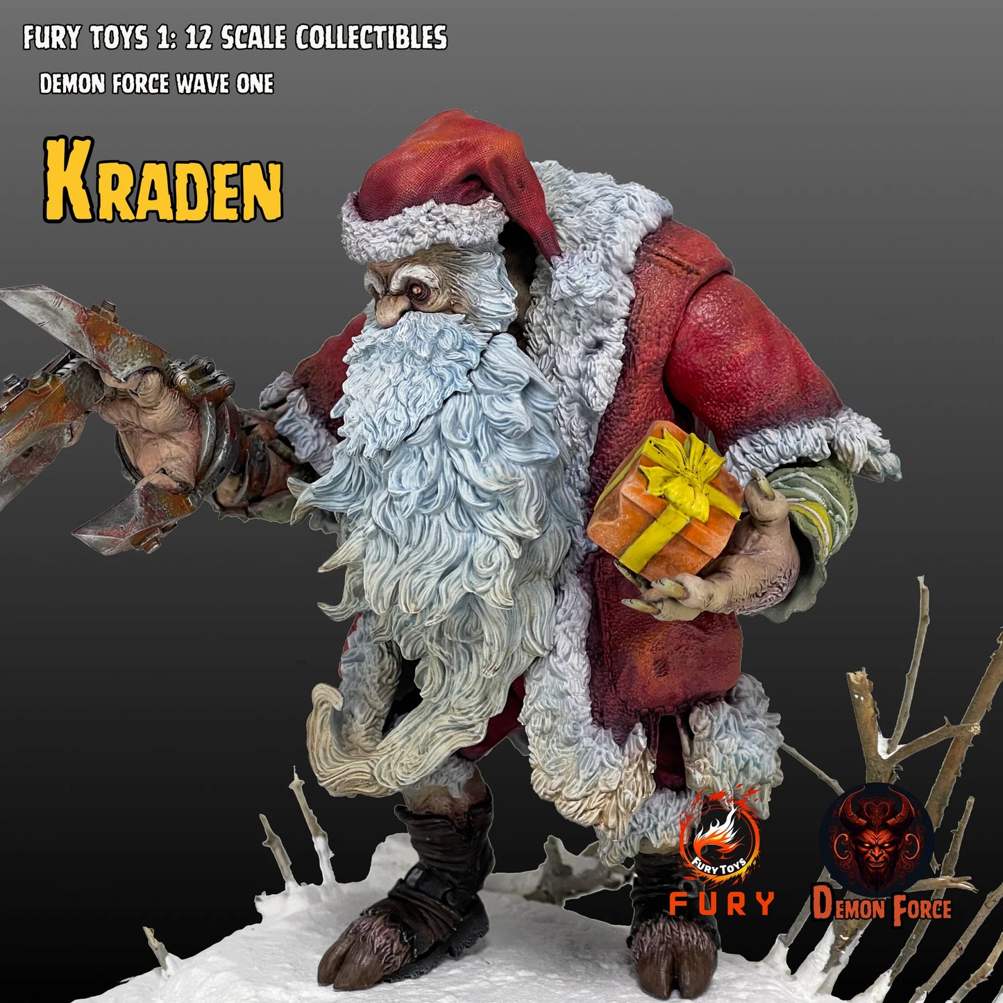 (Pre-Order) Fury toys Demon Force wave 1 1/12 The brother Kraden and Krynn 7 inches action figure