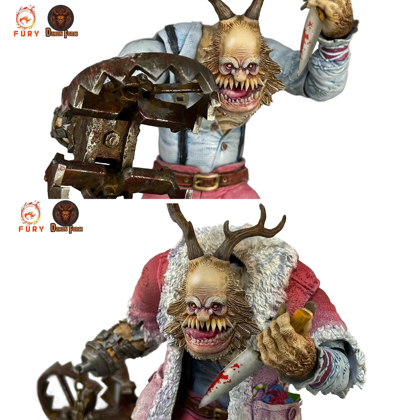 (Pre-Order) Fury toys Demon Force wave 1 1/12 The brother Kraden and Krynn 7 inches action figure