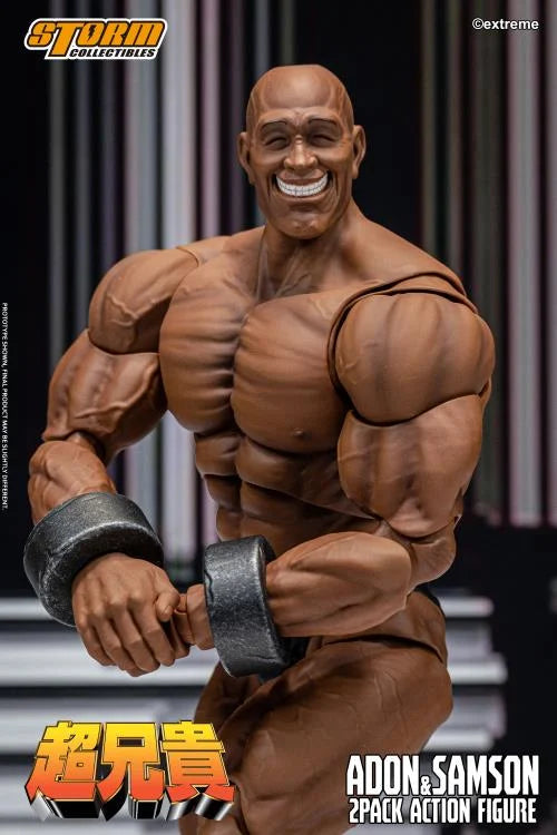 (Pre-Order) Storm Collectibles Chou-Aniki Adon and Samson 1/12 Scale Action Figure Set