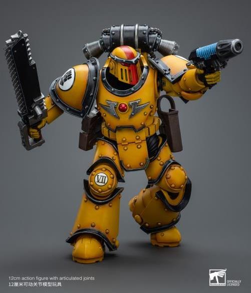 Warhammer 40K Imperial Fists Legion MkIII Despoiler Squad Sergeant with Plasma Pistol (In Stock)