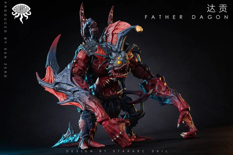 (Pre-Order) Stararc Toys Cthulhu San Zero Father Dagon Action Figure