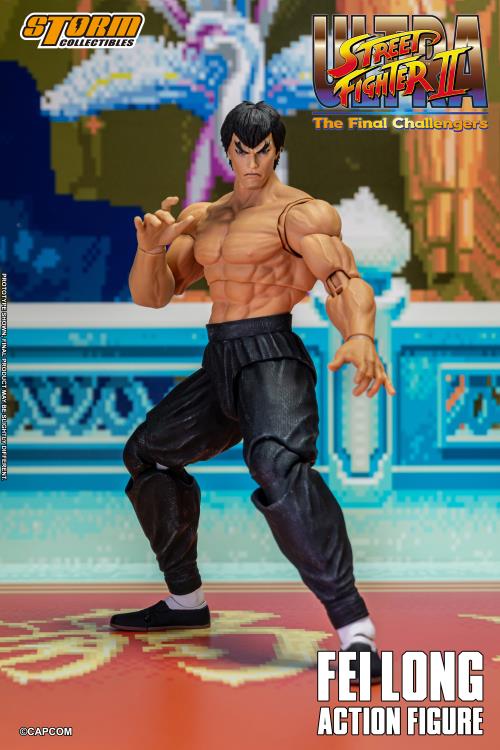 Storm Toys Ultra Street Fighter II: The Final Challengers Fei Long 1/12 Scale (In Stock)