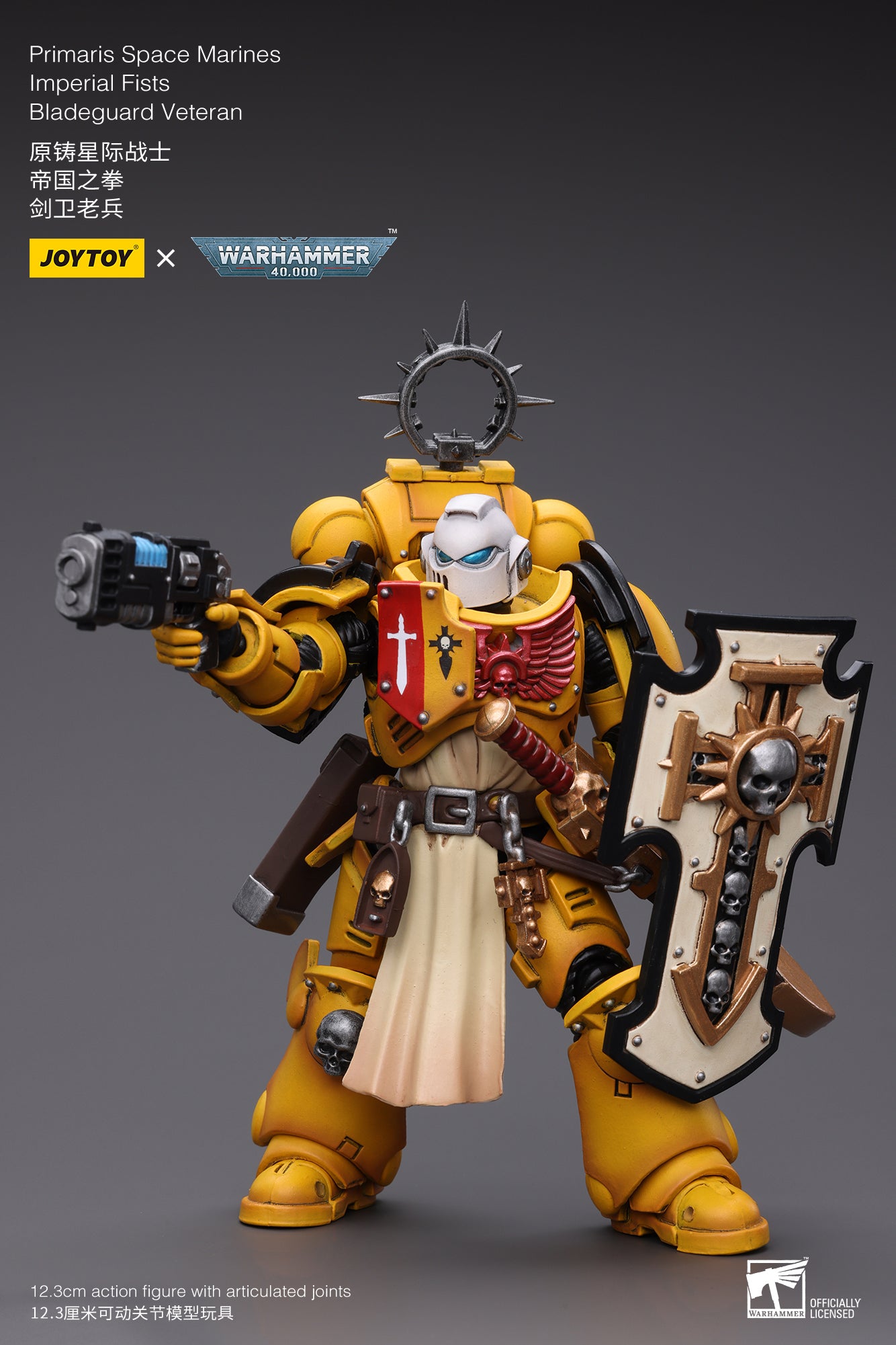 (Pre-Order) Warhammer 40K Primaris Space Marines Imperial Fists Bladeguard Veteran
