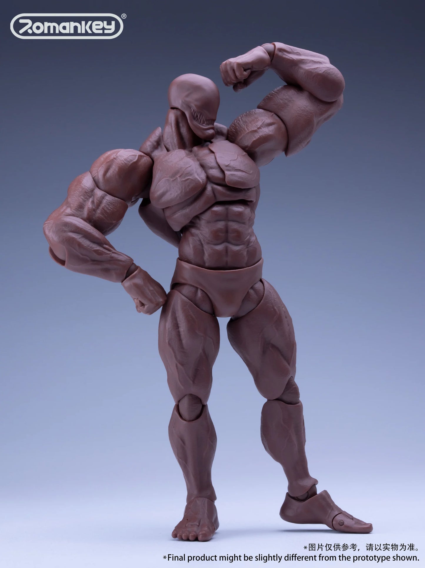 (Pre-Order) Romankey 1/12 Highly Articulated Male Body UMS003 BIG GUY Ver A B and C