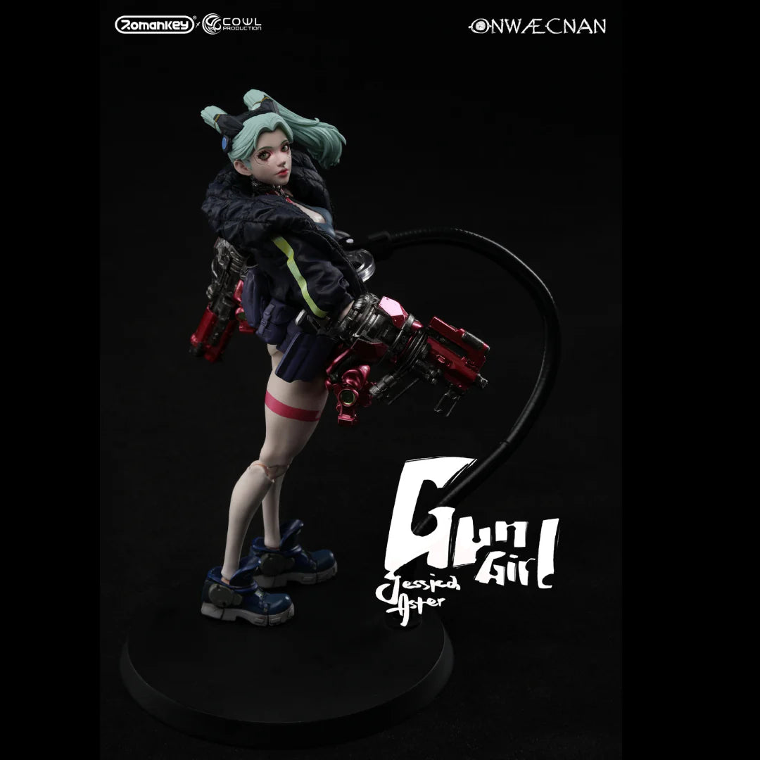 Romankey x Cowl 1/2 Gun Girl Jessica Aster action figure Deluxe (In Stock)