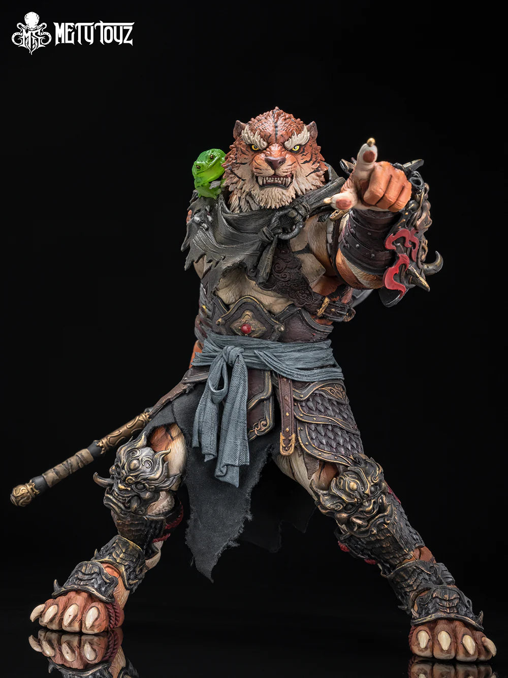 (Pre-Order) Mety toyz Adventurer's World Tiger Vanguard JinshanJun 1/10 9.5 inches Action Figure