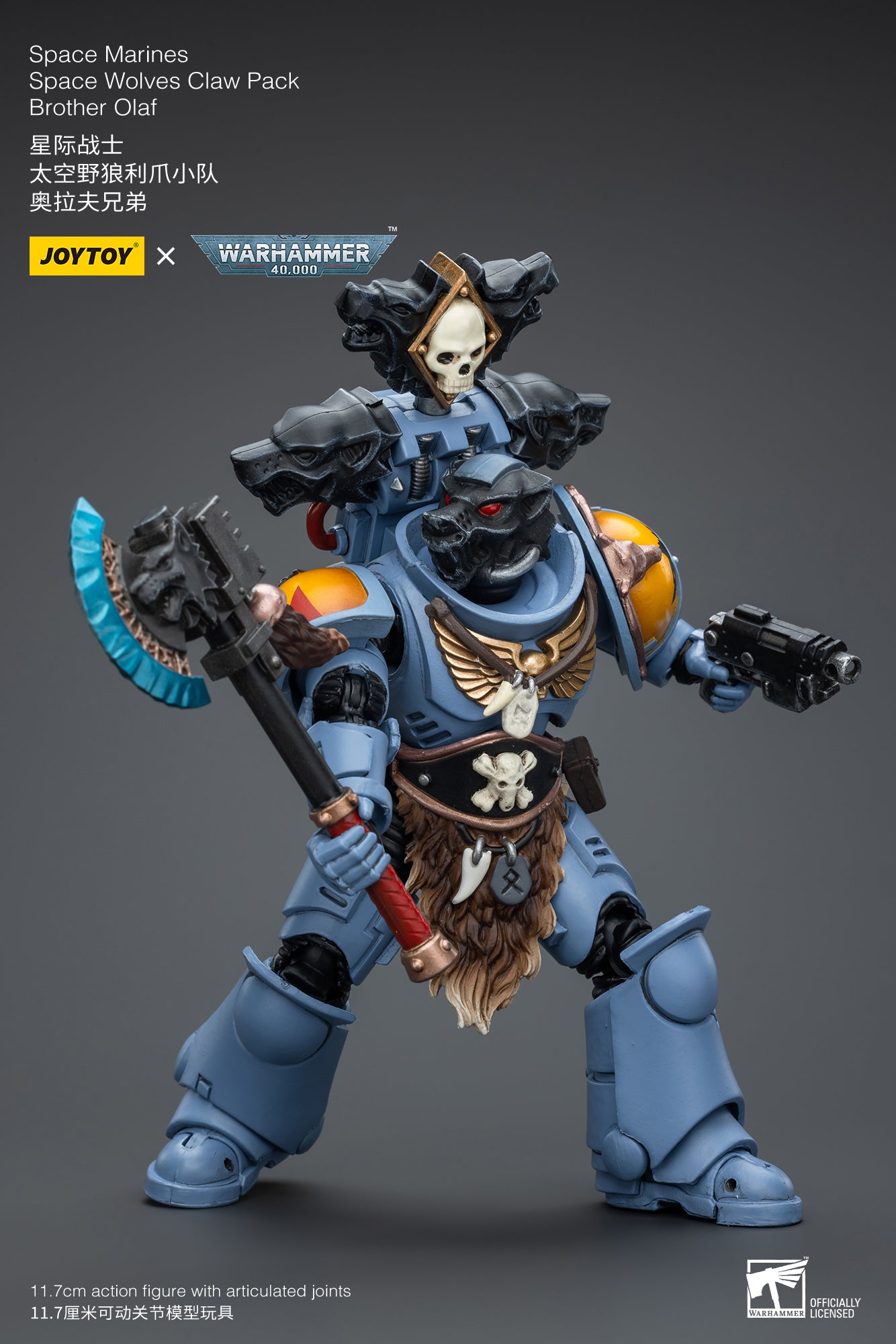 (Pre-Order) Warhammer 40k Space Marines Space Wolves Claw Pack Brother Olaf - Reissue