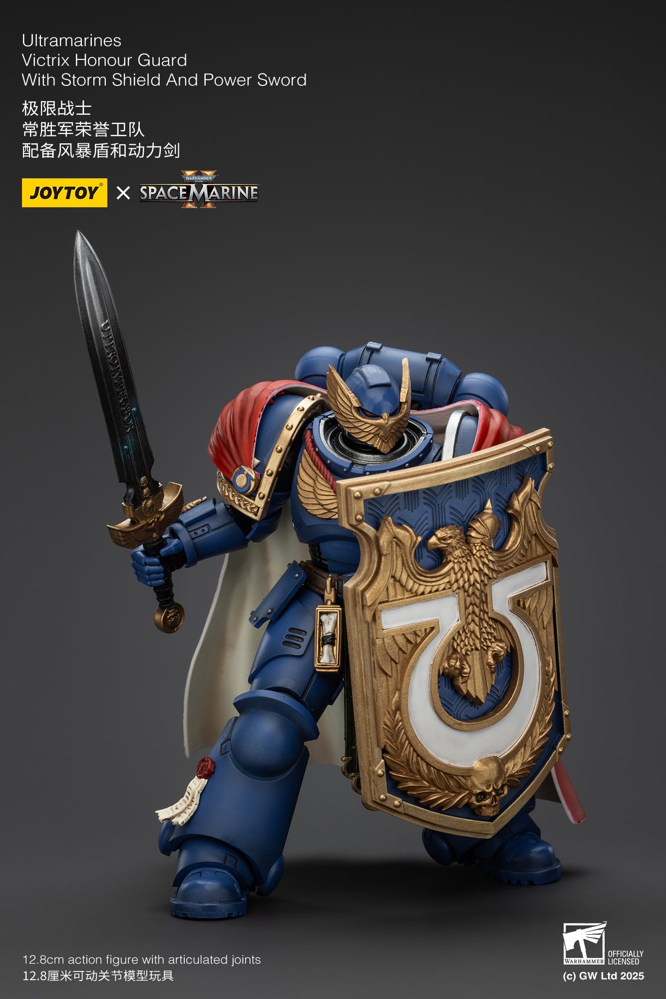 Warhammer 40k Ultramarines Victrix Honour Guard with Storm Shield And Power Sword