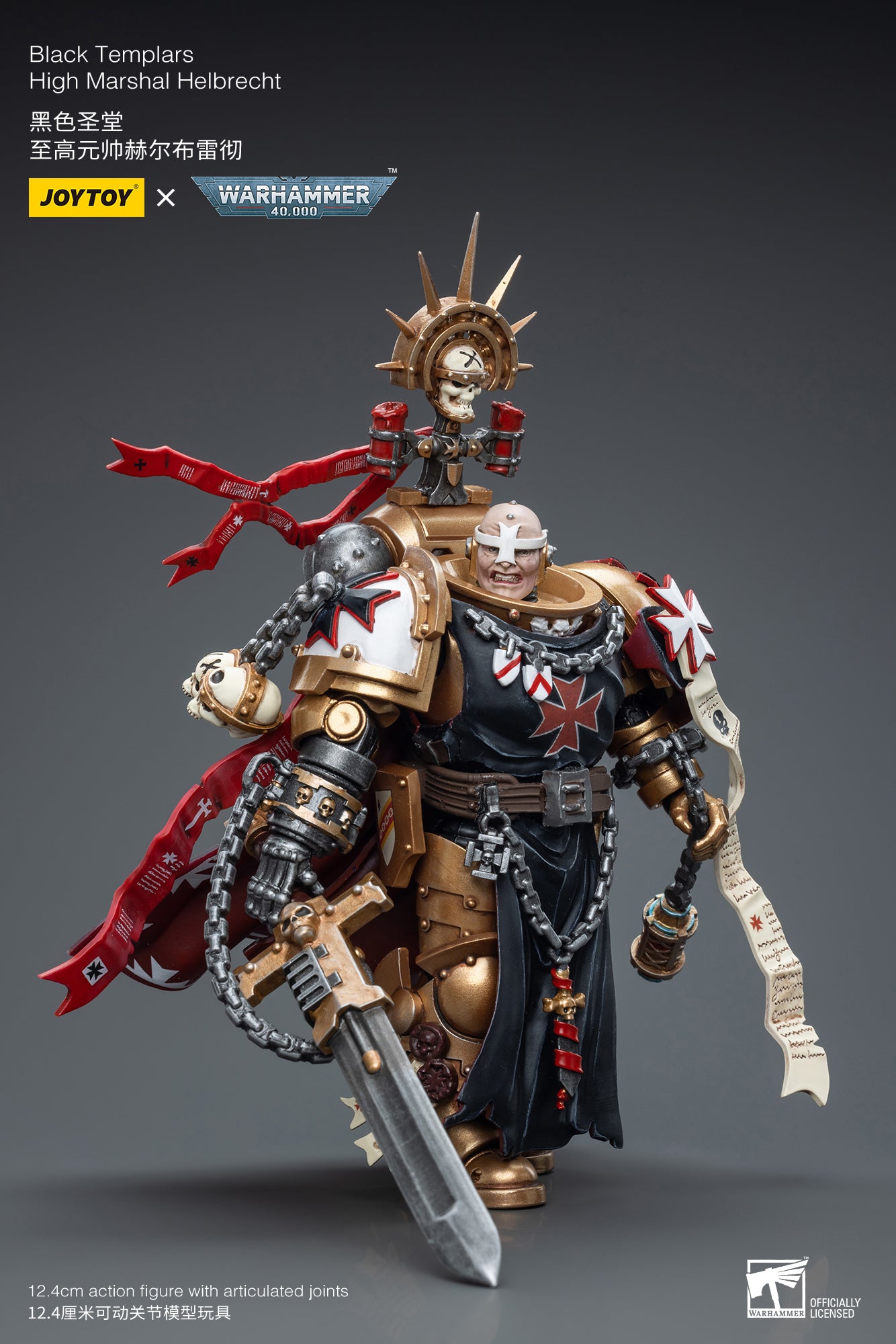 (Pre-Order) Warhammer 40K Black Templars High Marshal Helbrecht