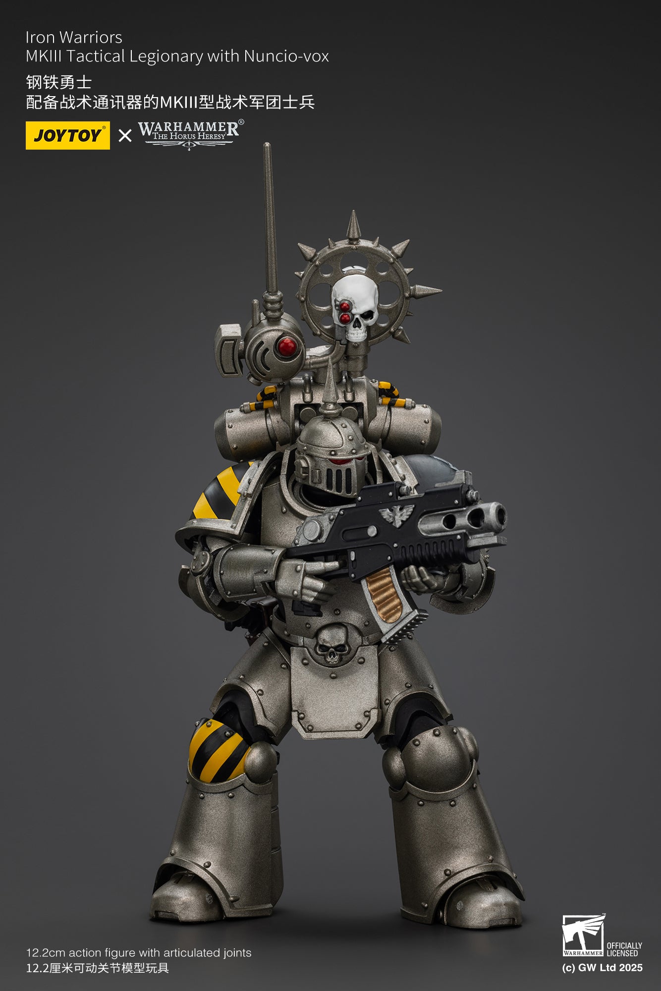(Pre-Order) Warhammer The Horus Heresy lron Warriors MKlIl Tactical Legionary with Nuncio-vox