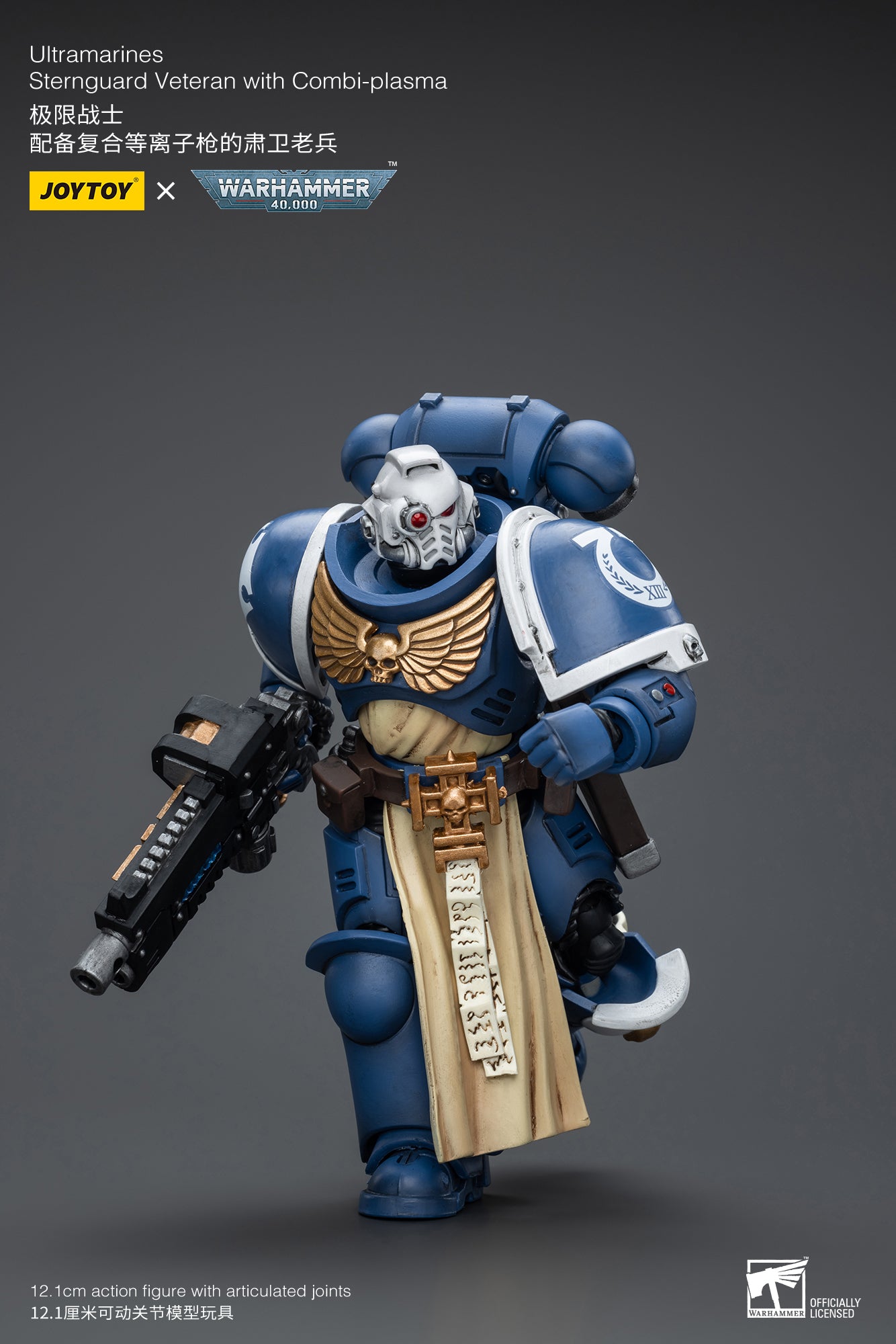(Pre-Order) Warhammer 40k Ultramarines Sternguard Veteran with Combi-Plasma