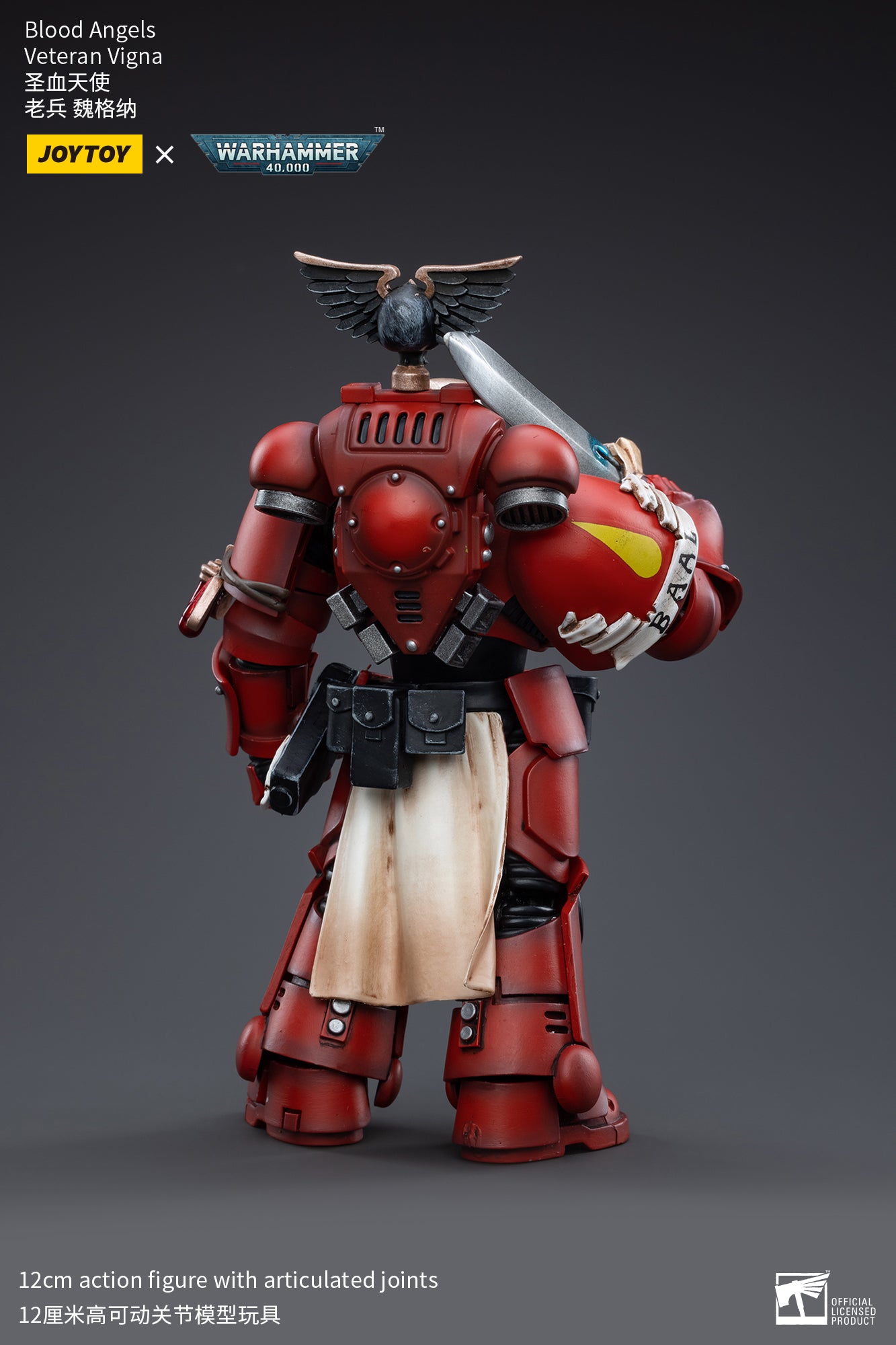 Warhammer 40k Blood Angels Veteran Vigna (In Stock)