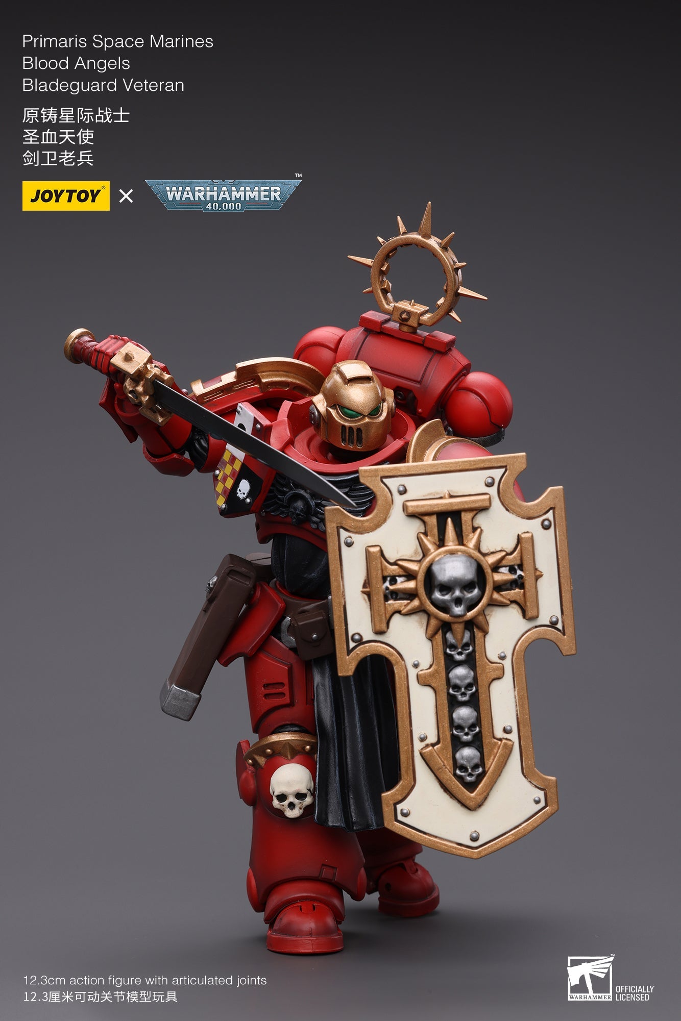 Warhammer 40K Primaris Space Marines Blood Angels Bladeguard Veteran (In Stock)