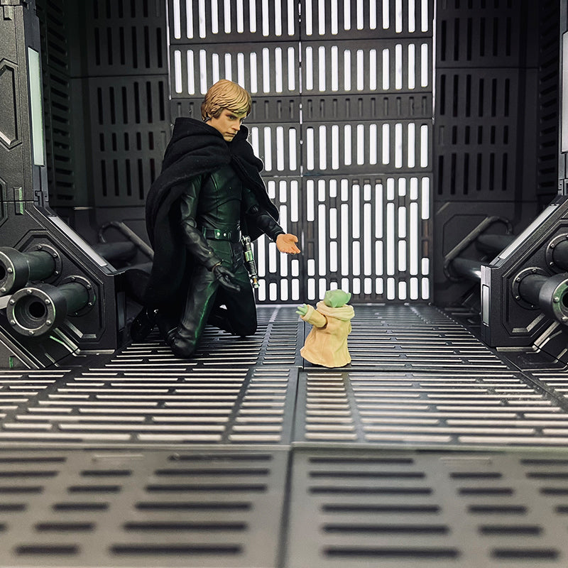 Custom 1/12 Clothing Accessories for S.H.Figuarts SHF Star Wars Luke Cloak 1/12