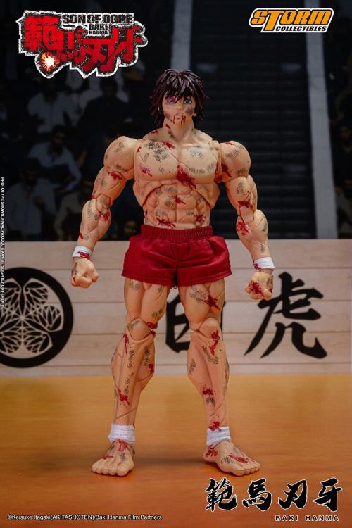 Storm Collectibles Baki Hanma (Battle Damaged Ver.) 1/12 Scale Limited Edition Action Figure (In Stock)