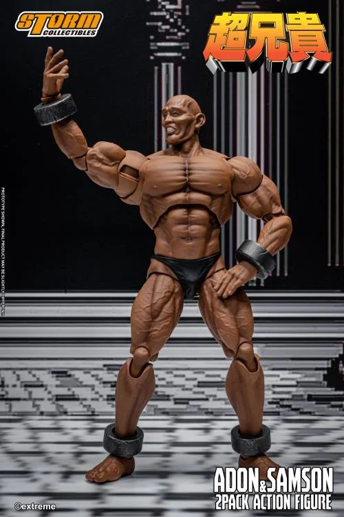 (Pre-Order) Storm Collectibles Chou-Aniki Adon and Samson 1/12 Scale Action Figure Set