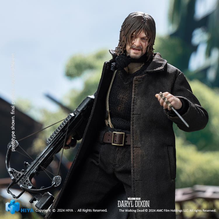 (Pre-Order) The Walking Dead Exquisite Super Daryl Dixon 1/12 Scale PX Exclusive Action Figure