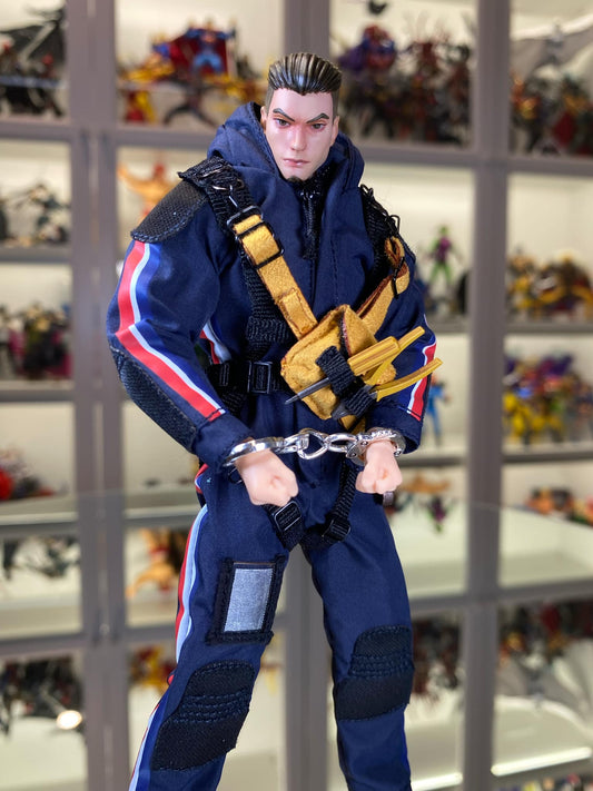 Custom 1/12 Action Figure Death Stranding with Kailab Soft and Romankey Body + Painted Head