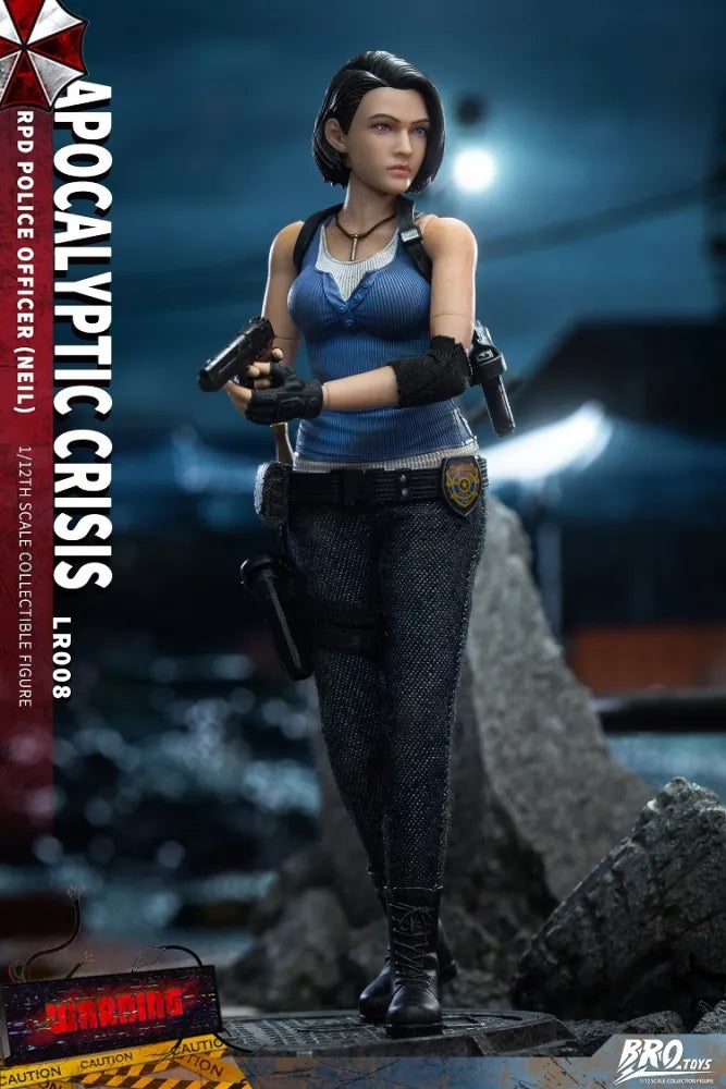 (Pre-Order) Brotoys 1/12 Doomsday Crisis-RPO Police Officer Jill LR008
