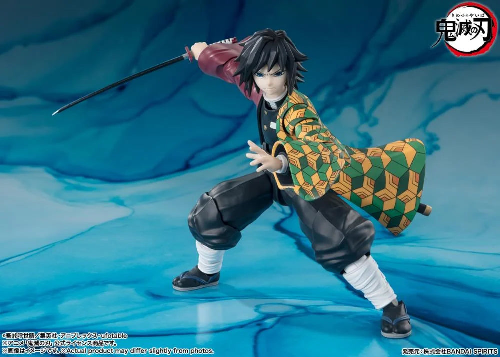Demon Slayer: Kimetsu no Yaiba S.H.Figuarts Giyu Tomioka Action Figure (In Stock)