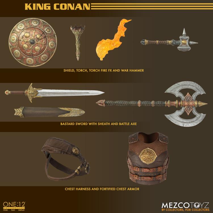 Mezco King Conan One:12 Collective King Conan (In Stock)
