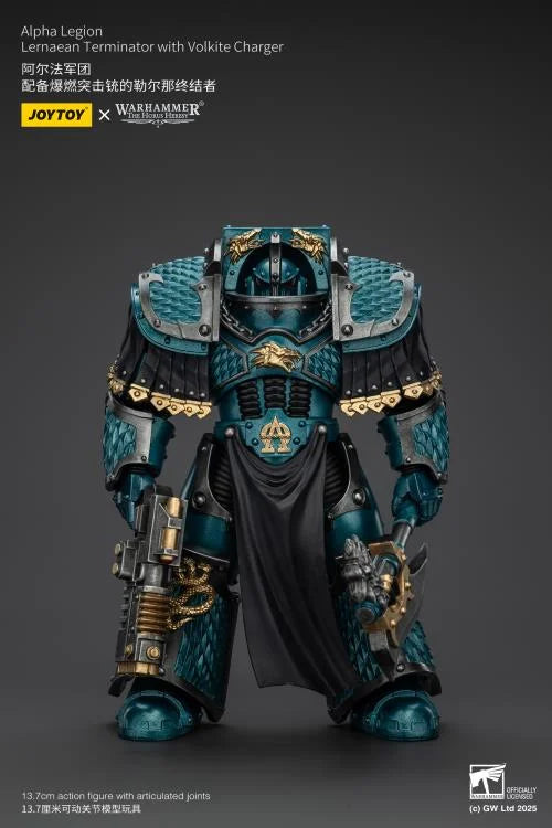 Warhammer The Horus Heresy Alpha Legion Lernaean Terminator with Volkite Charger