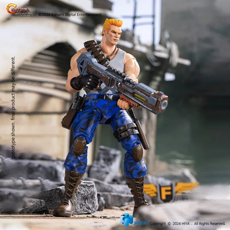 (Pre-Order) Hiya Toys Contra: Operation Galuga Bill Rizer 1/12 Scale PX Previews Exclusive Action Figure