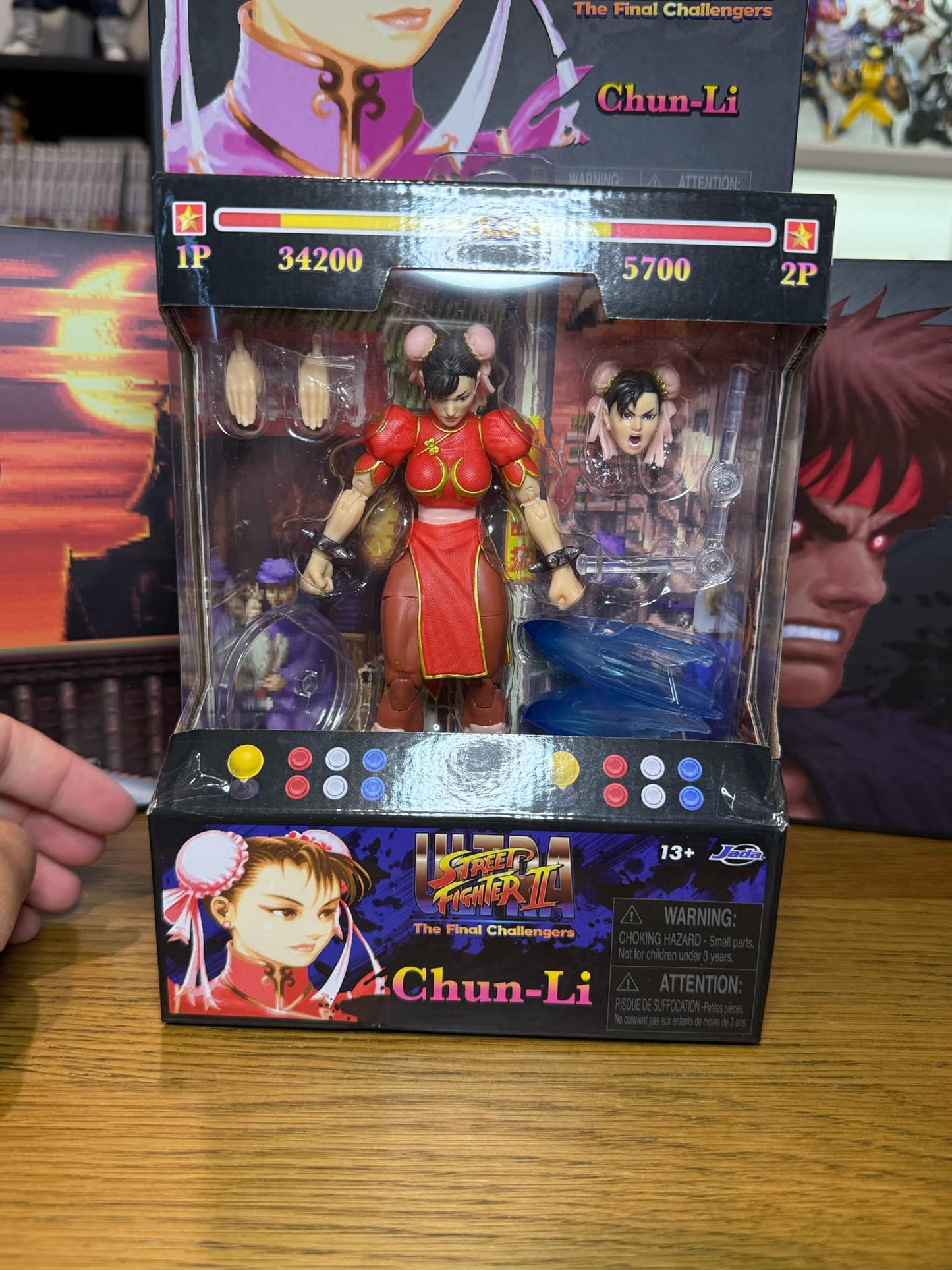 Jada Toys Street Fighters Set of 14 Figures (Pre-Owned)