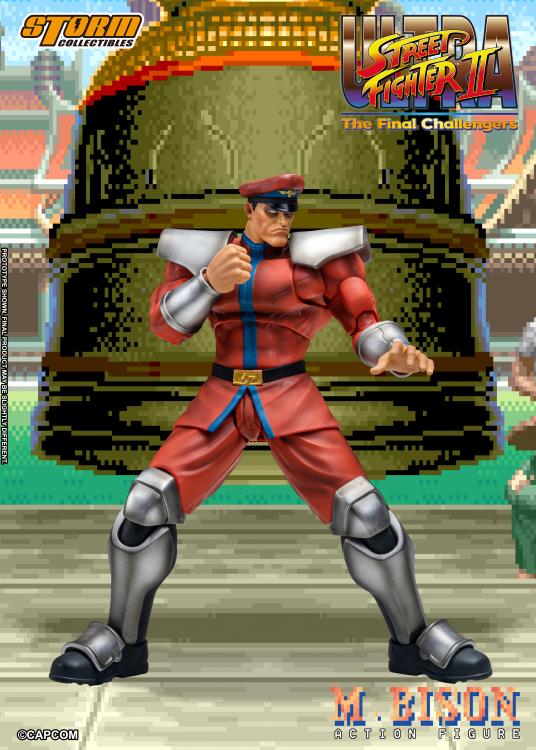 (Pre-Order) Storm Collectibles Ultra Street Fighter II: The Final Challengers M. Bison 1/12 Scale Action Figure