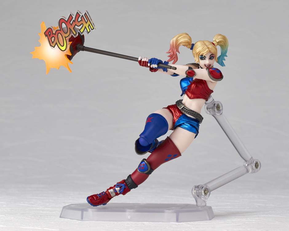 KAIYODO DC Comics Amazing Yamaguchi Revoltech No.015EX Harley Quinn (New Color Ver.) (Reissue) (In Stock)