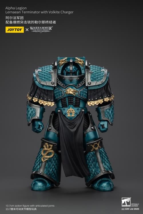 Warhammer The Horus Heresy Alpha Legion Lernaean Terminator with Volkite Charger