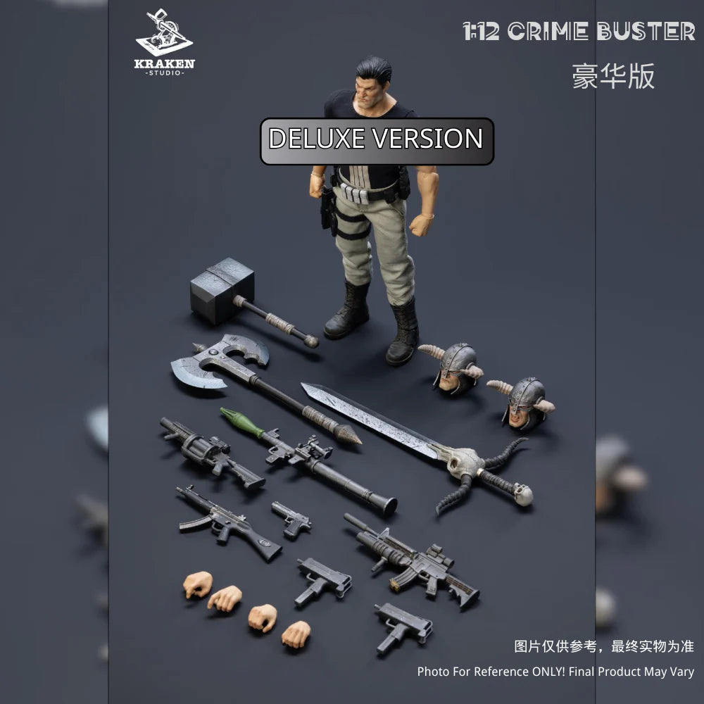 (Pre-Order) Kraken Studio 1/12 Crime buster action figure Deluxe
