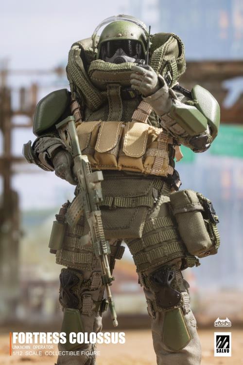 (Pre-Order) HASUKI Black Ops Salvo Series Fortress Colossus 1/12 Scale Figure